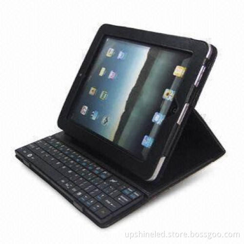PU Leather Case for Apple's iPad, with Built-in Bluetooth Keyboard